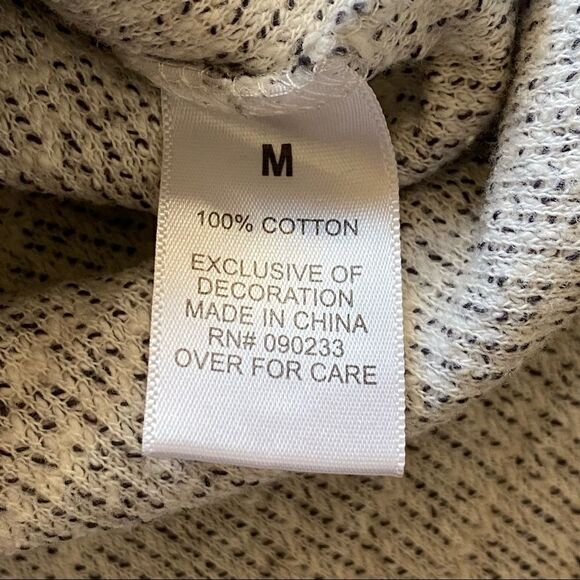 PacSun Sweater Tunic Athleisure Grey Top Medium Long Length Lounge - Picture 6 of 9